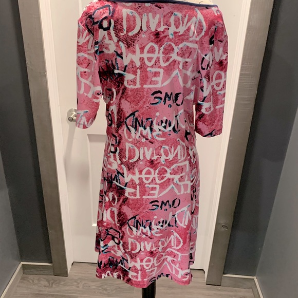 Gitane - Round neck short sleeve dress. Super fun patter. Size XL. - Picture 2 of 3